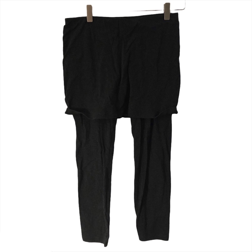 Cabi #839 skirted dark grey leggings comfort s